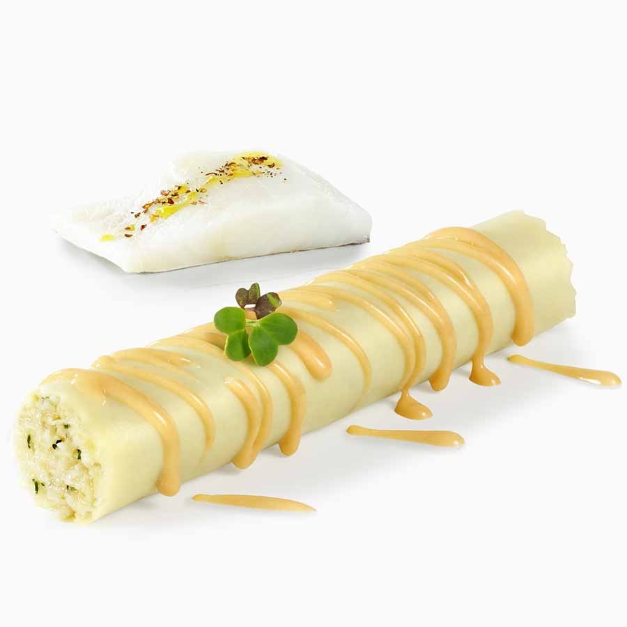 Canelon XXL Brandada Bacalao Priela 32ud 3kg