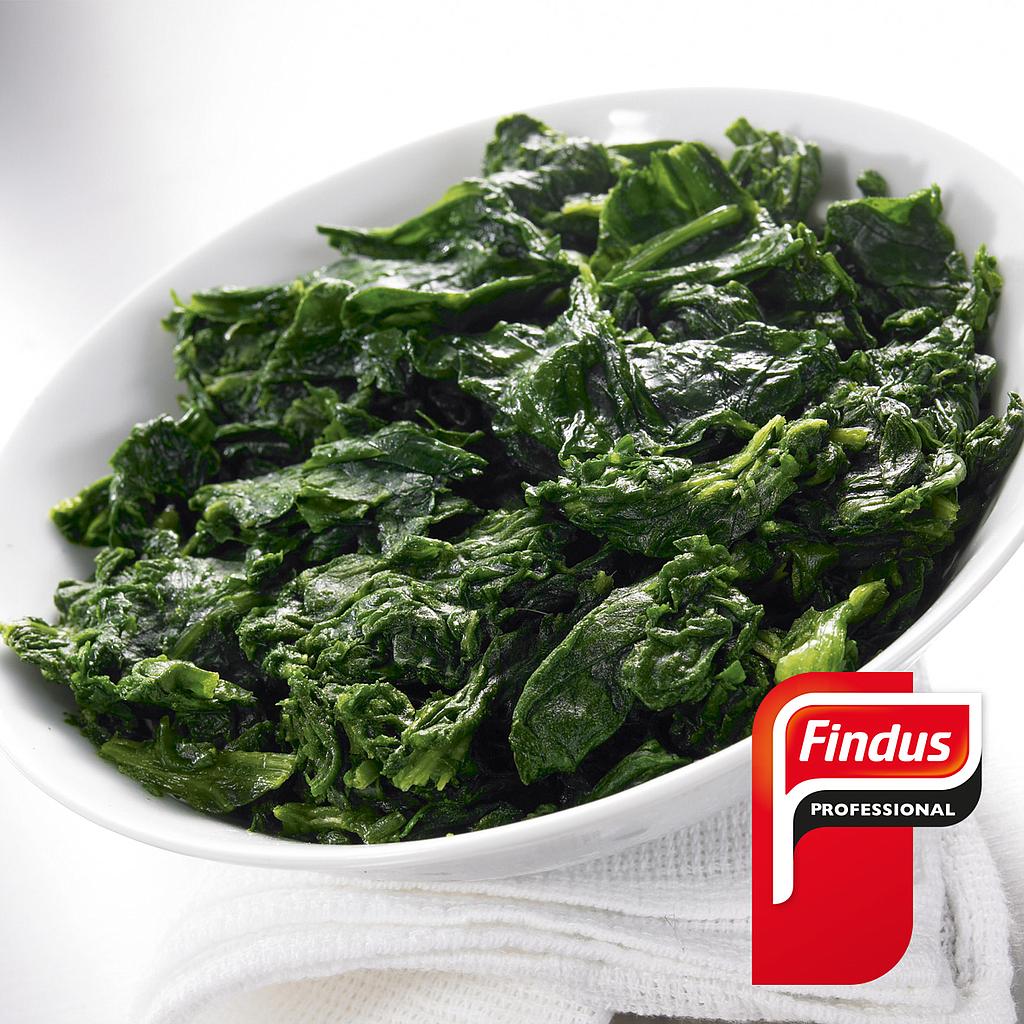 Espinacas  Ajillo Findus 6X1Kg. XXX