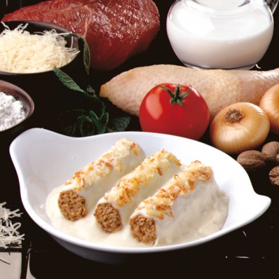 Canelones Carne Con Bechamel Priela 12x300g