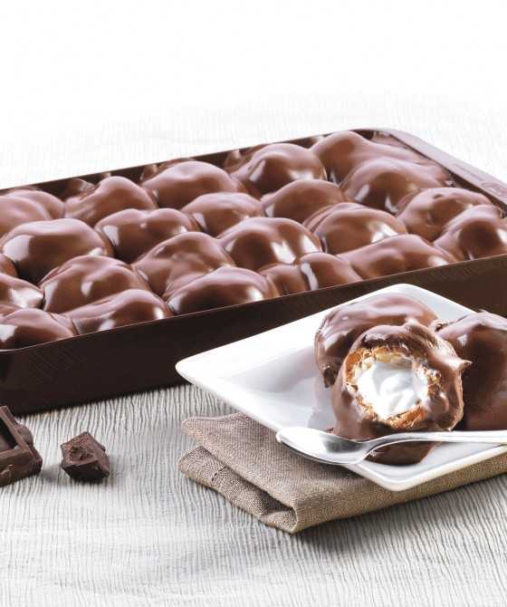 Profiterol Scuro In Vasquetta - 1.100Gr - Bindi