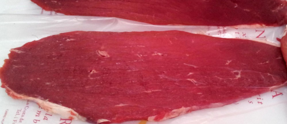 Bistec De Ternera Culata Espalda 150gr Bandeja 12 un.