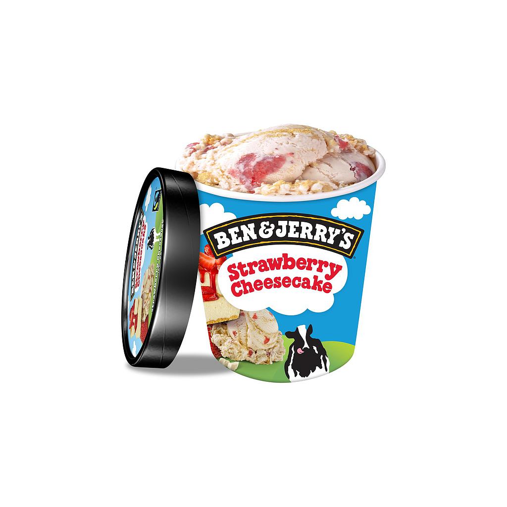 B&J 465Ml Strawberry Cheesecake [8 Ud/Caja] [Vta. Caja]