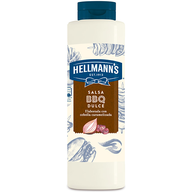 Salsa Barbacoa Dulce 792Ml Bote [6 Ud/Caja] [Vta. Unidad] - Hellmann's