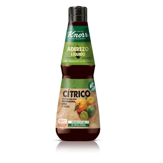 (E)Aderezo Liquido Cítrico S/Gluten 400Ml .. [6 Ud/Caja] [Vta. Unidad] - Knorr