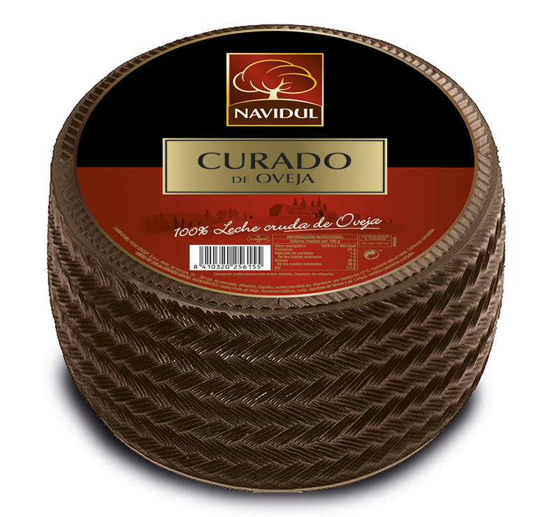 Queso Rueda Curado Oveja 100% Navidul 3Kg/Aprox. * [2 Ud/Caja] [Vta. Unidad] Campofrio