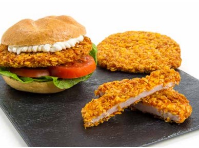 Hamburguesa Pollo Crujiente 25x120g Laduc