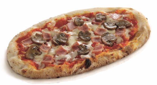 Pizzella Jamon Y Champiñones Campofrio(Amarillo) 12X225G [Vta/Caja] Campofrio