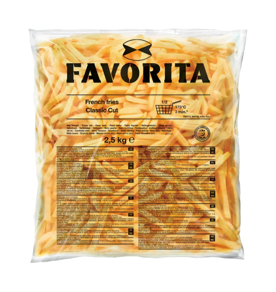 Patata Favorita Mccain 5X2,5Kg