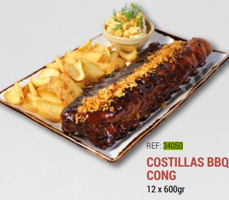 Costillas Bbq  Cong [12Un/Caja][Un/Venta] Campofrio