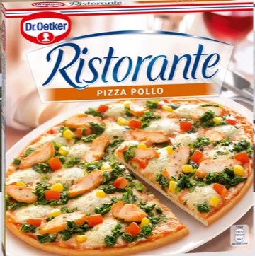 Pizza Ristorante De Pollo (7Und./Caja) Dr.Oetker