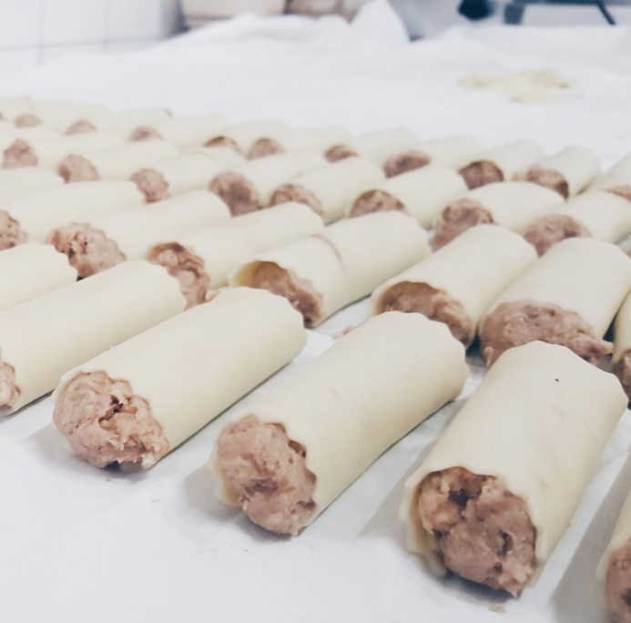 Canelones Artesanos Extra Carne 40Gr 1X100Un.