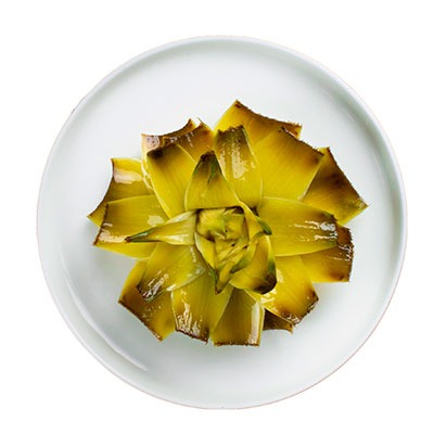 Flor de Alcachofa Confitada en Aceite de Oliva 20uds