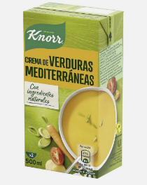 (E)Knorr Crema Verduras Mediterraneas 12X0,5L .. [Vta/Unidad]