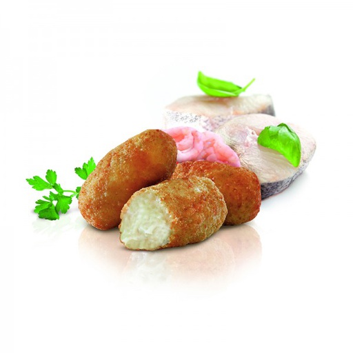 [609053] Croquetas Merluza/Gamba Meson Priela 8X500Gr.