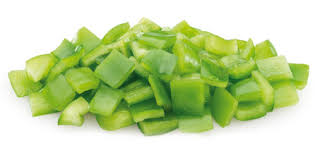 [748] Pimiento Verde A Dados 4X2,5Kg. Cong. Navarra