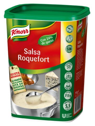 [64895587] Salsa Clasica Roquefort 715G .. [6 Ud/Caja] [Vta. Unidad] - Knorr