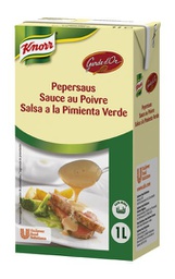 [64347037] Garde D'Or Salsa Pimienta Verde 1L [6 Ud/Caja] [Vta. Unidad] - Knorr