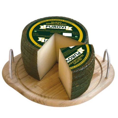 [8904] Queso Navidul-Purovi Semicurado V.C.O 3Kg/Aprox * [2 Ud/Caja] [Vta. Unidad] Campofrio
