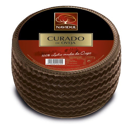 [AR25615] Queso Rueda Curado Oveja 100% Navidul 3Kg/Aprox. * [2 Ud/Caja] [Vta. Unidad] Campofrio
