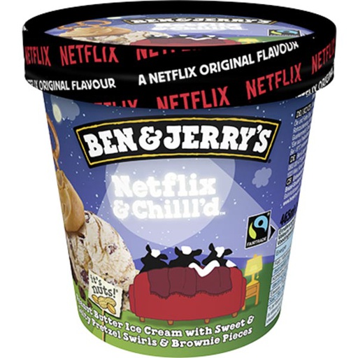 [38636] B&J 465Ml Netflix & Chill'D [8 Ud/Caja] [Vta. Caja] XXX