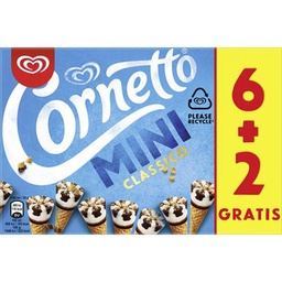 [65652] Cornetto Mini Clasico 6+2 Mp [Vta/Caja] P