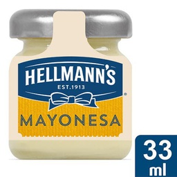 [64813343] Hlm Mini Tarro Cristal Mayonesa 33Ml [80Un/Caja][Vta/Caja]