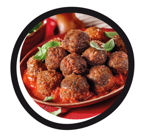 [96018870] Albondigas 0% Carne 1X2Kg [Vta/Caja] XXX