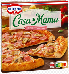[128720806] Pizza Prosciuto Y Funghi Casa Di Mama [5 uds/caja] Dr.Oetker