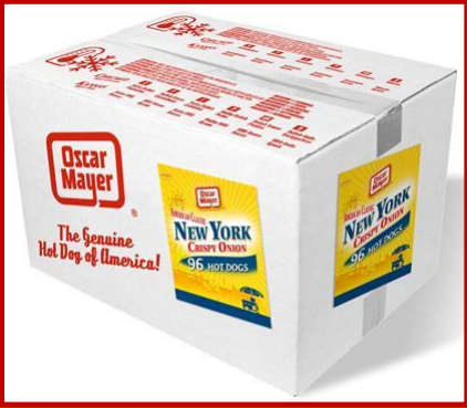 [AR11768/42313] (E) Kit Hot Dog 96 un+ 2Cajaspan O.Mayer Store Campofrio