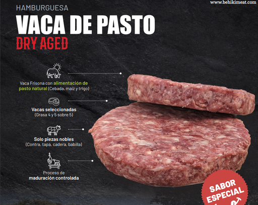 [C2422001] Hamburguesa vaca pasto 150gr Selection Caja 20 ud Cong
